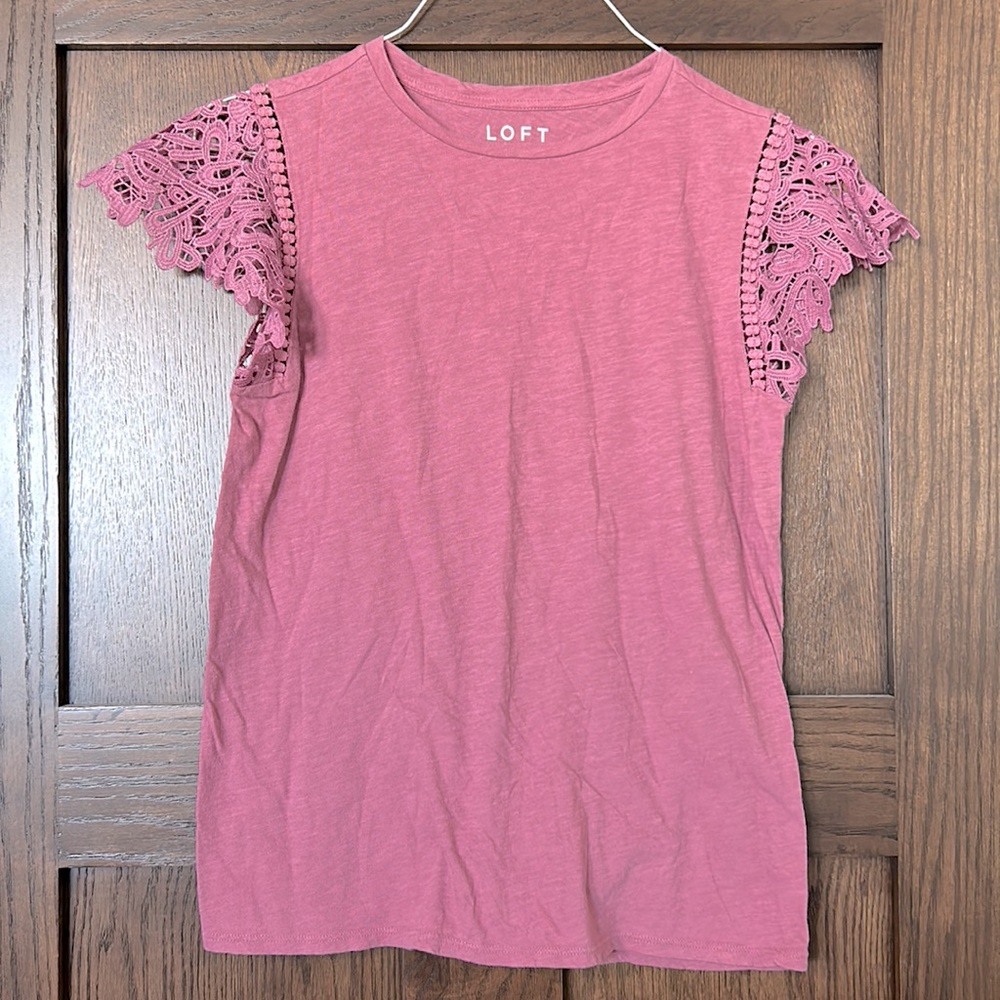 Loft Lace Sleeved Tee
